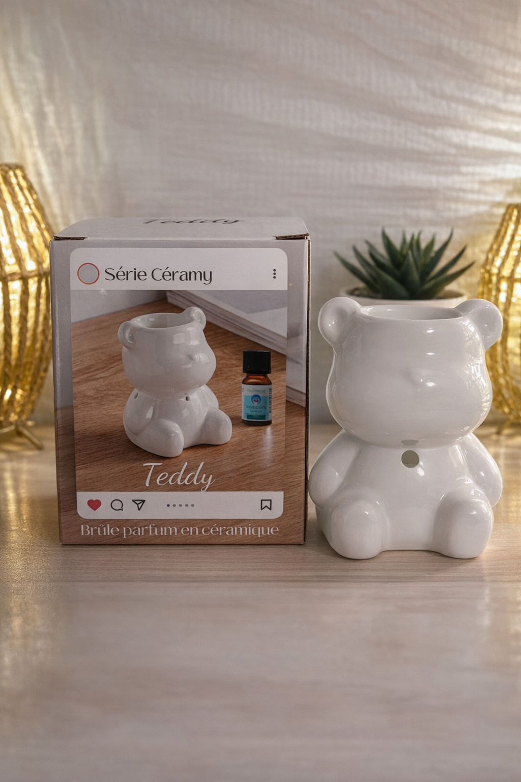 Brûleur parfum ourson